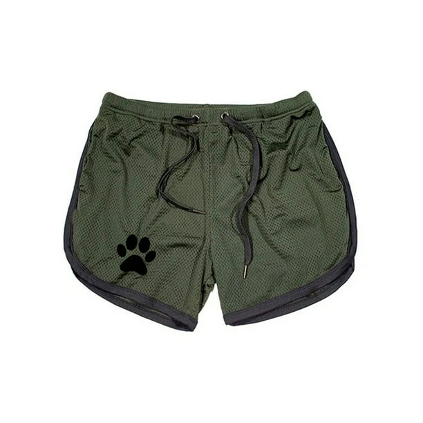 New Men's Mesh Freeball Show-Off Gym Running Shorts Black 4 Colors Available
